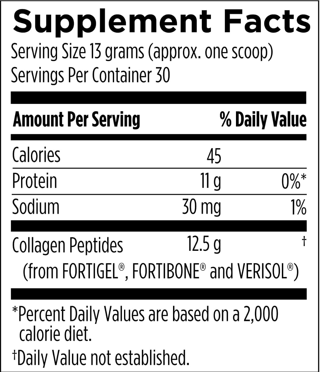 2-Pack Designs for Health Whole Body Collagen Powder, Flavorless Collagen Peptide Drink Mix for Water, Shakes and Smoothies, Bone, Skin and Joint Support, 30 Servings/390g Each