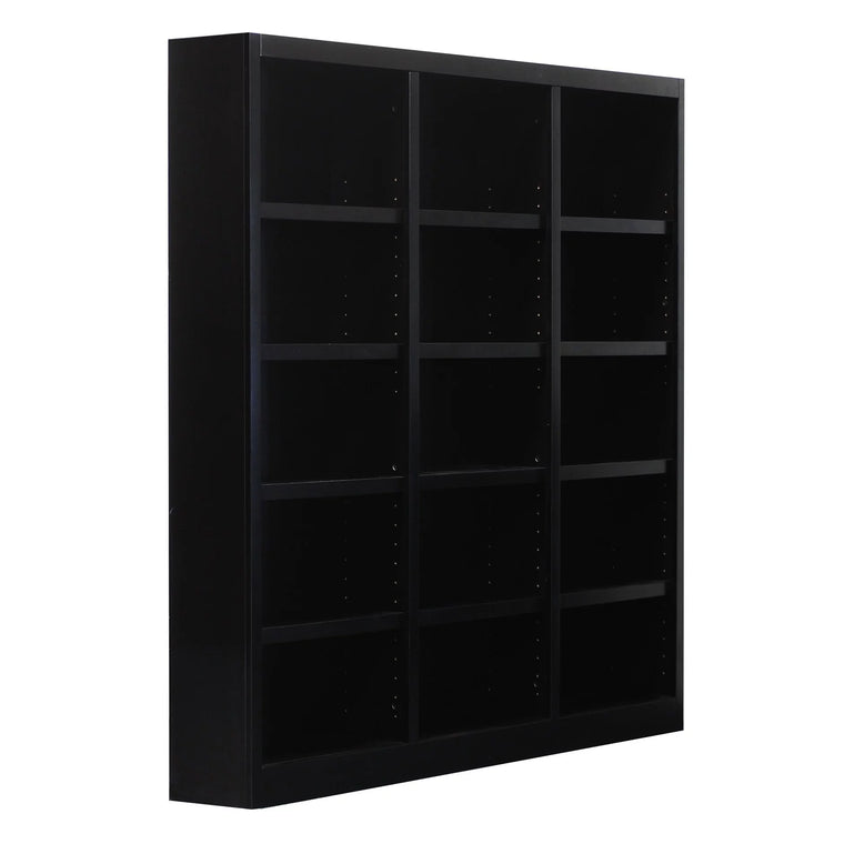 Concepts in Wood 72-Inch Bookcase and Storage Unit, Espresso Finish