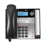 AT&T 1070 Corded Phone with Caller ID, 4-Line, 2-Pack
