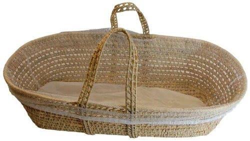 Tadpoles Organic Moses Basket Crafted from All-Natural Materials