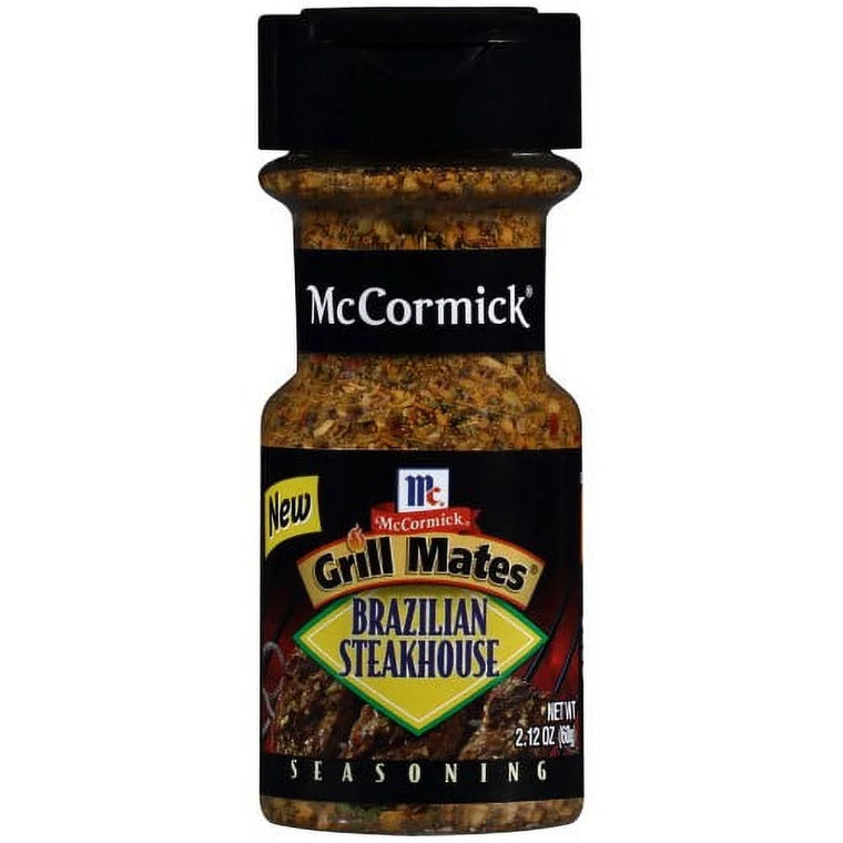 McCormick Grill Mates Brazilian Steakhouse Seasoning, Pack of 6