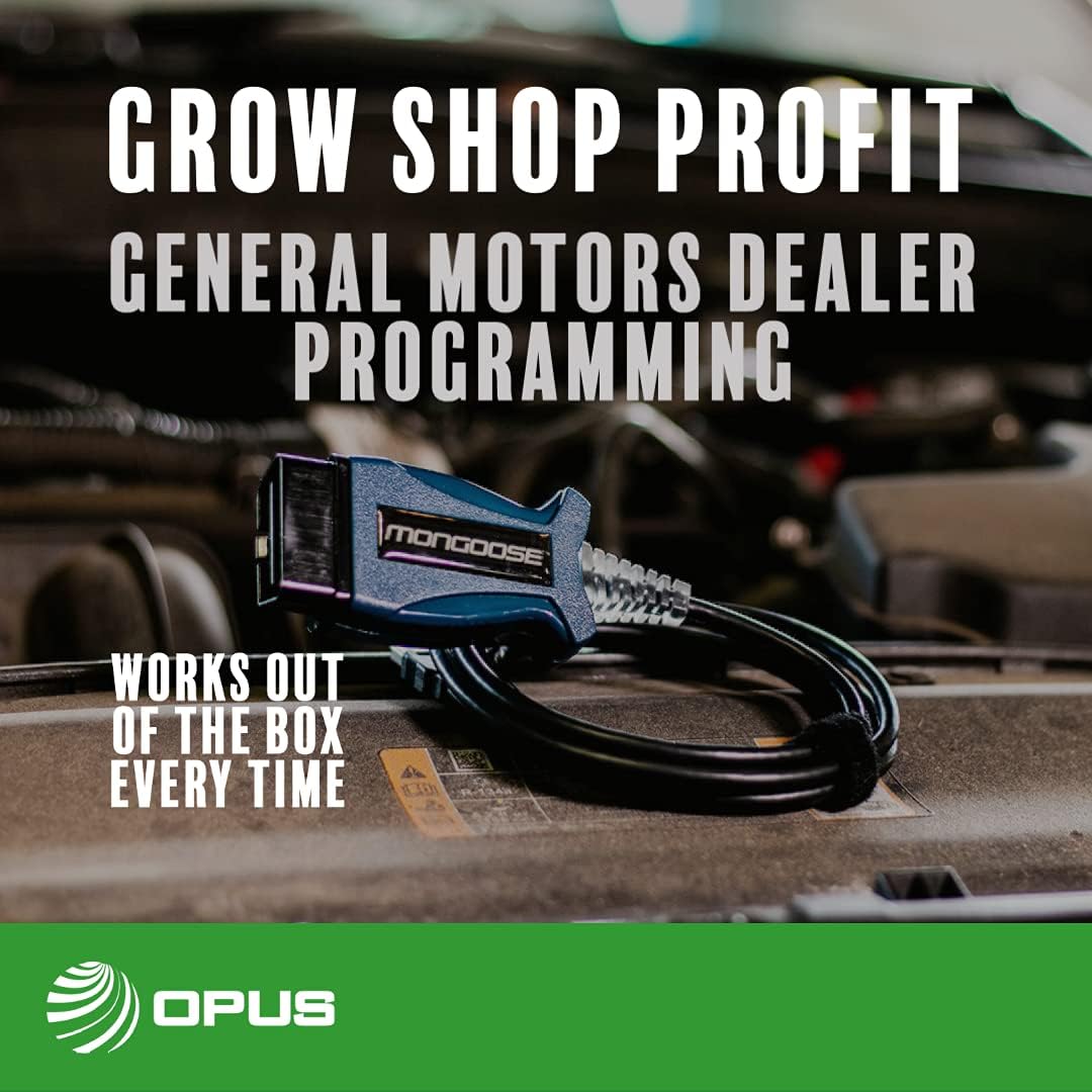 Mongoose-Pro GM J2534 Vehicle Interface Cable for OEM Reprogramming and Diagnostics on General Motors Vehicles
