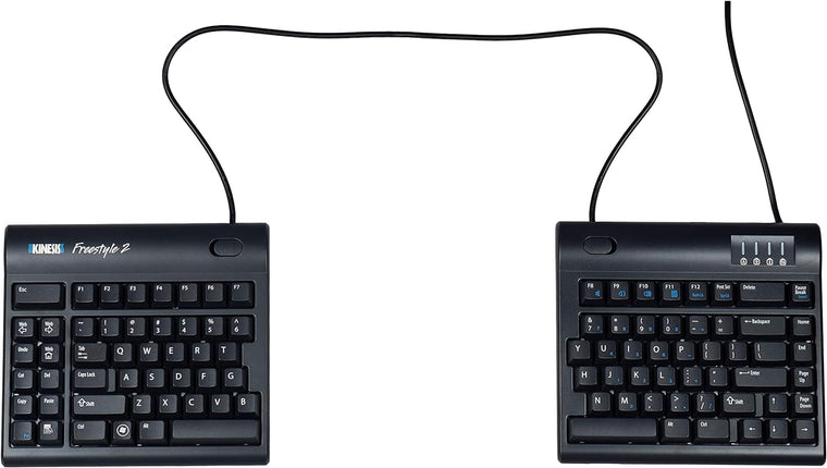KINESIS Freestyle2 Ergonomic Keyboard for PC, Featuring 9 or 20 Separation with 9 Separation Configuration
