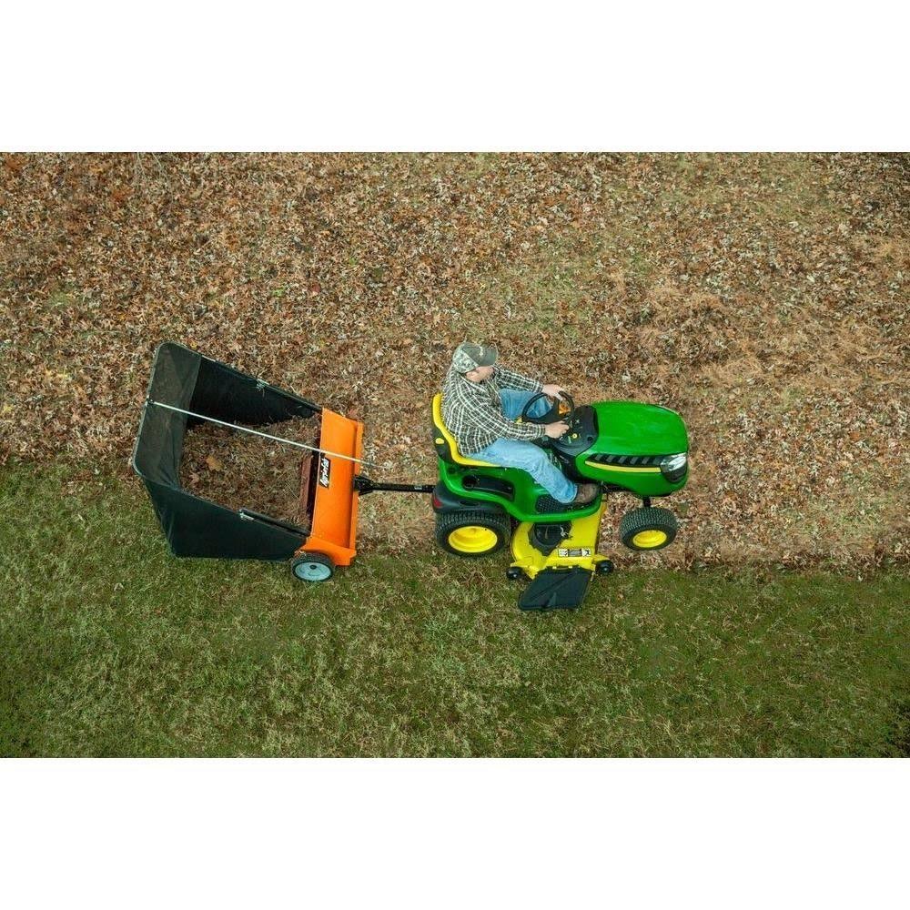Agri-Fab 45-0492 44-Inch Tow-Behind Lawn Sweeper for Efficient Yard and Lawn Cleanup