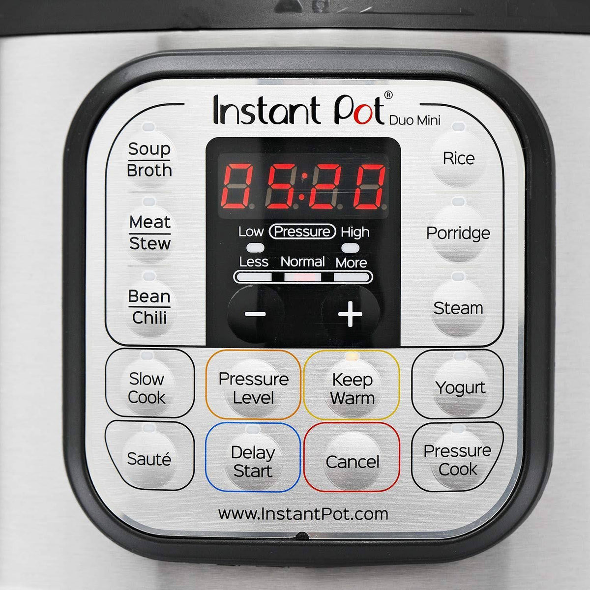 Instant Pot Duo Mini 7-in-1 Electric Pressure Cooker, 3qt, Silver