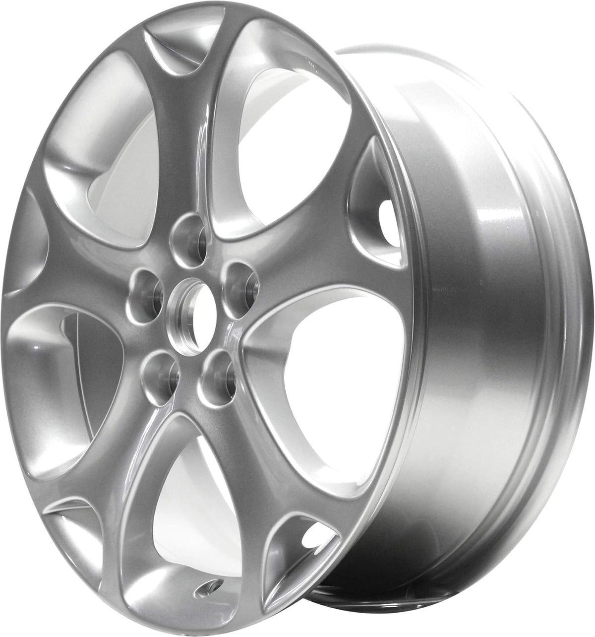 Partsynergy 17-Inch Replica Aluminum Alloy Wheel Rim for 2010-2018 Mazda 5, 5-Lug 114.3mm, 5-Spoke