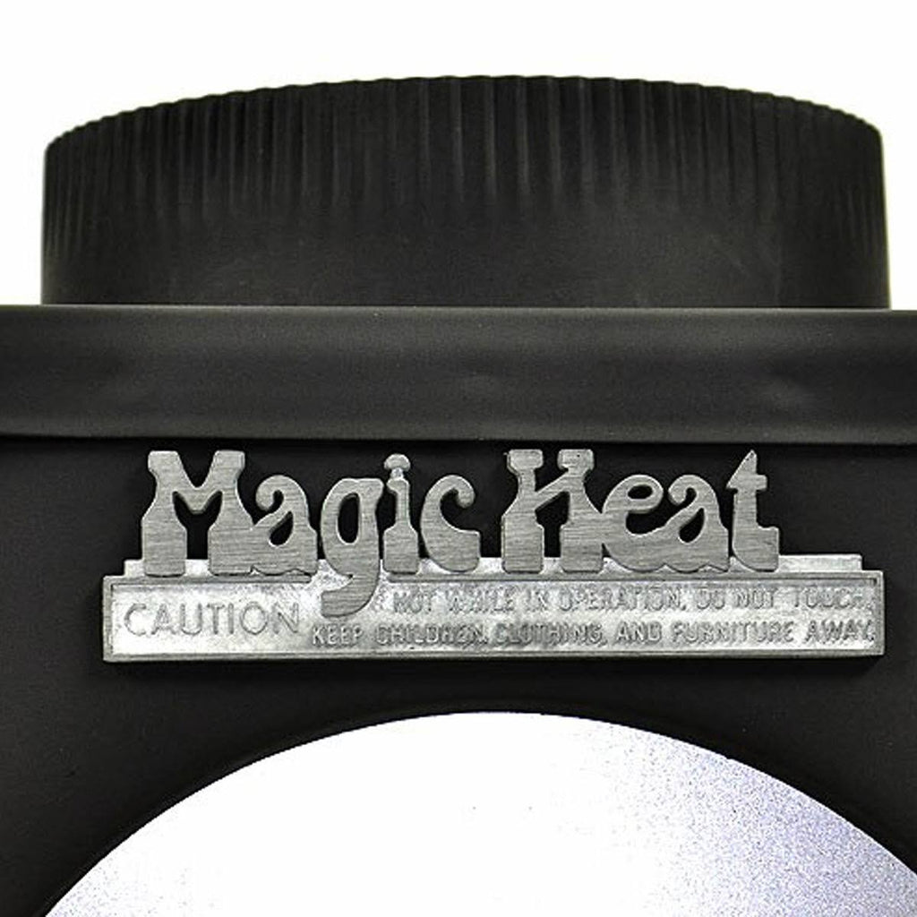 Magic Heat 6-Inch Top Crimp Heat Reclaimer for Oil or Coal