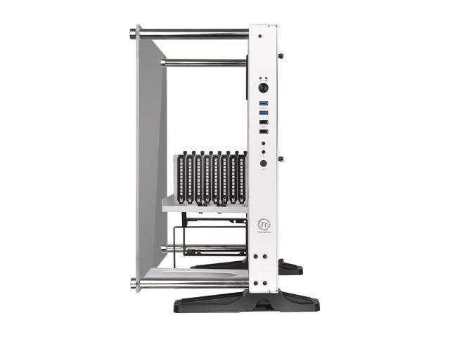 Thermaltake Core P3 TG Snow PC Case, Model CA-1G4-00M6WN-05