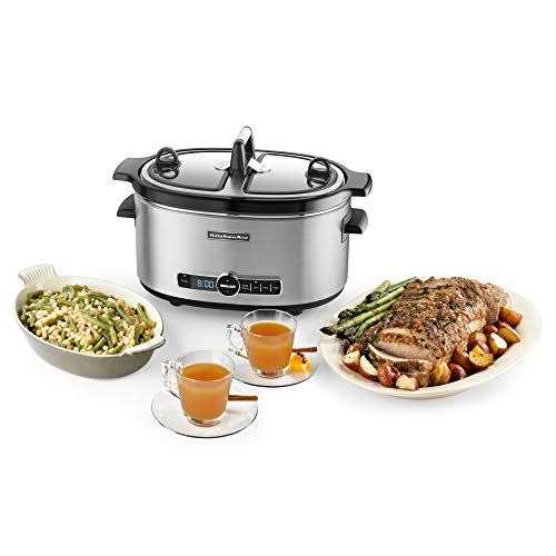 KitchenAid 6-Quart Slow Cooker for Convenient Countertop Meals