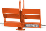 Category 1 3-Point Hitch Receiver Drawbar with Dual Weight Bracket, Green