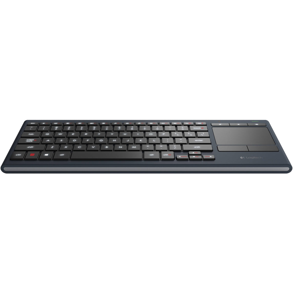 Logitech Living-Room K830 Wireless Keyboard with 2.4 GHz and Bluetooth Connectivity
