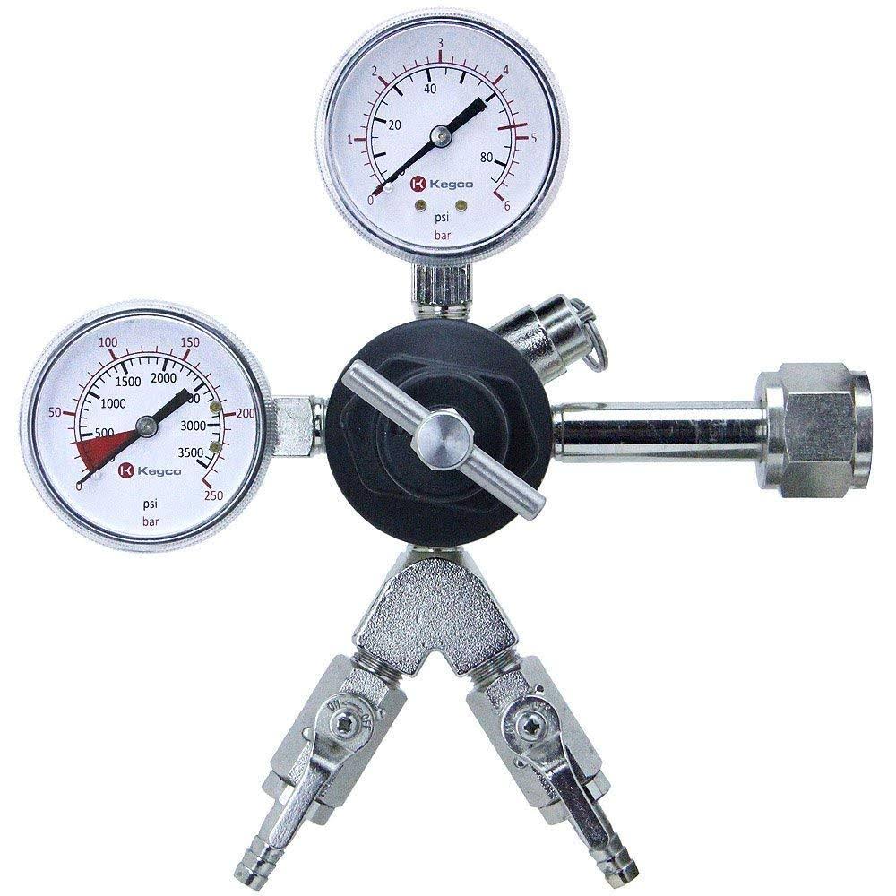 Kegco 2-Tap Kegerator Conversion Kit with Premium Door-Mount Installation