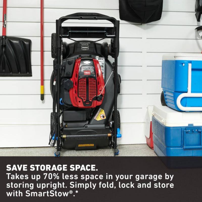 Toro-21387 Personal Pace Super Recycler Mower with 21 in. Deck, SmartStow Storage, and Electric Start