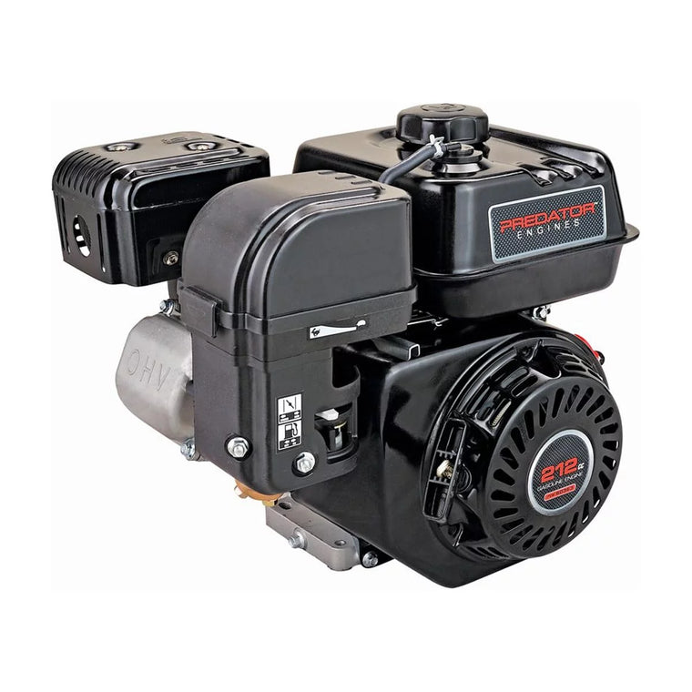 6.5 HP 212cc OHV Gas Engine with Horizontal Shaft, EPA