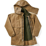 Filson 10001 Tin Cloth Packer Coat, Tan, Small
