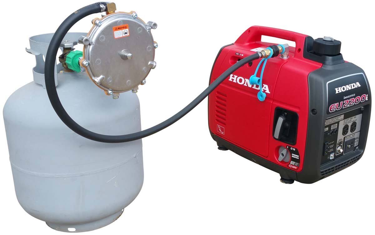 Tri-Fuel Conversion Kit for Honda EU2200i, Compatible with Propane, Natural Gas, and Gasoline