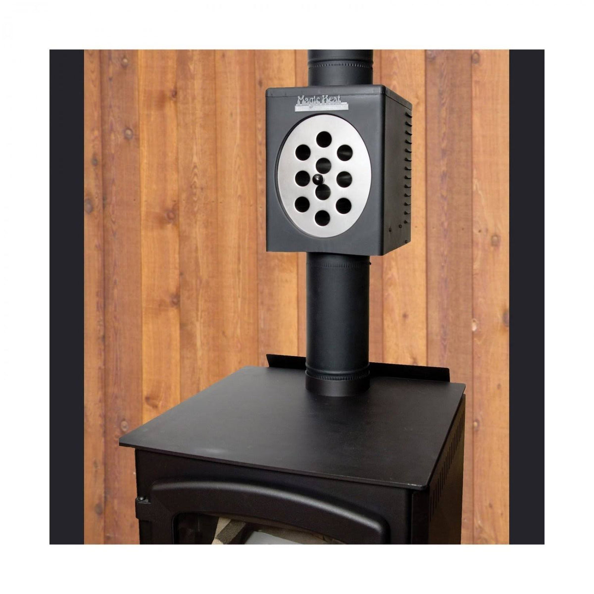 Magic Heat 6-Inch Top Crimp Heat Reclaimer for Oil or Coal