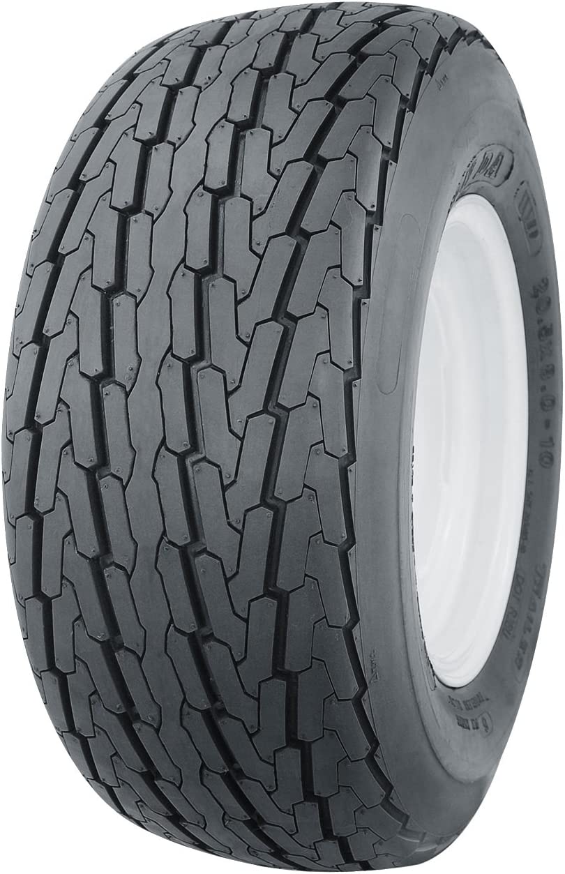 Set of 2 Trailer Tires, 20.5×8-10 with 10PR Load Range E, Item 11045
