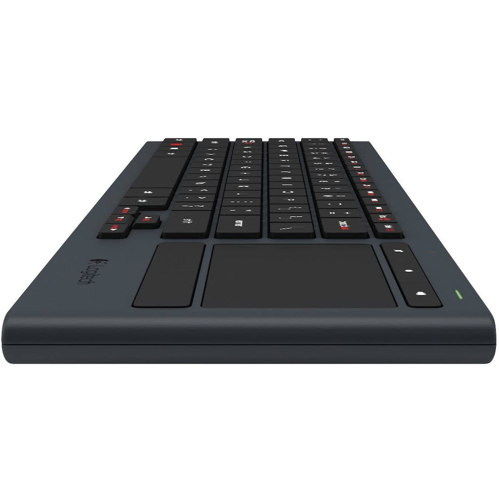 Logitech Living-Room K830 Wireless Keyboard with 2.4 GHz and Bluetooth Connectivity