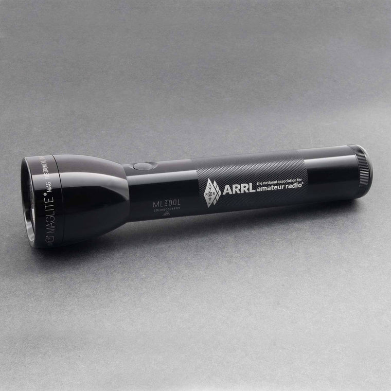 Maglite ML300L LED Flashlight with 2-Cell D Battery Design, ARRL