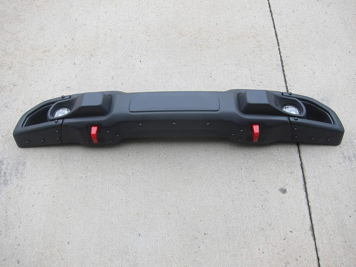 Mopar OEM Steel Bumper Set for Jeep Wrangler JL and Gladiator, 3-Piece Off-Road Configuration