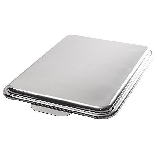 Lindys 8W44 Covered 9 x 13-Inch Cake Pan, Stainless Steel