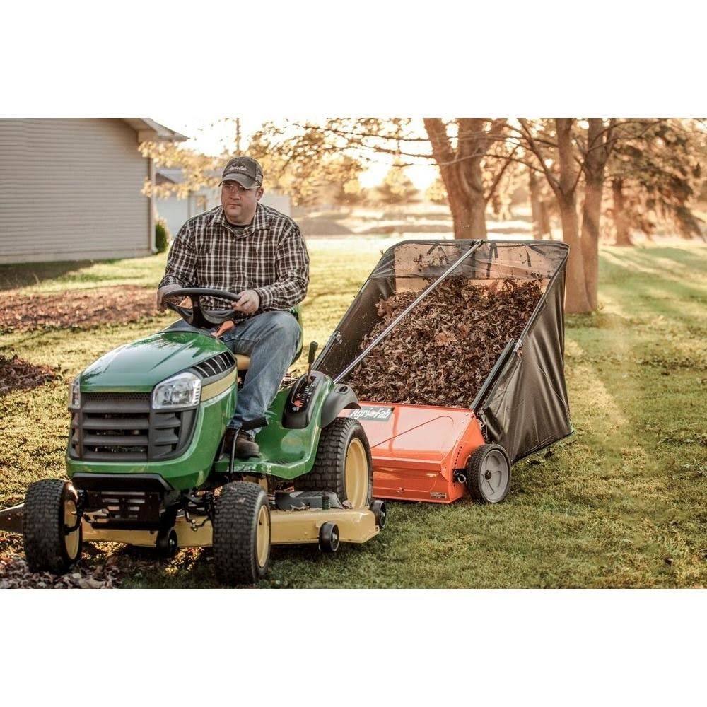 Agri-Fab 45-0492 44-Inch Tow-Behind Lawn Sweeper for Efficient Yard and Lawn Cleanup