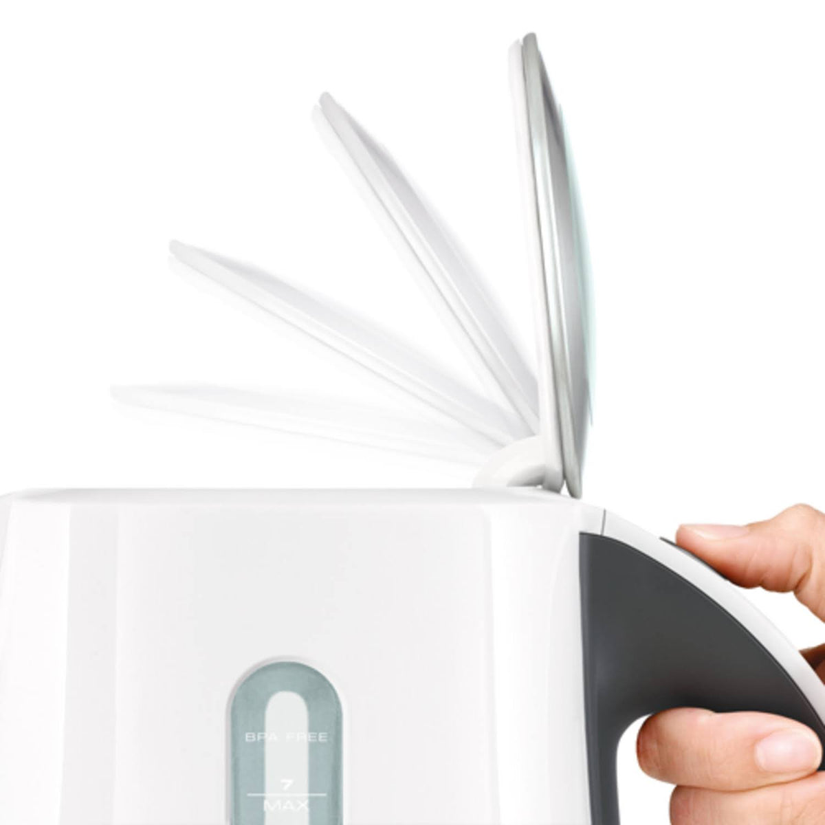 Soft Top Electric Kettle in White by Breville