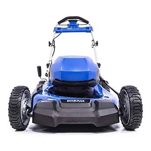 Kobalt KMP 6080-06 80-Volt Max Cordless Electric Lawn Mower with Brushless Motor and Self-Propelled Drive, 21-Inch