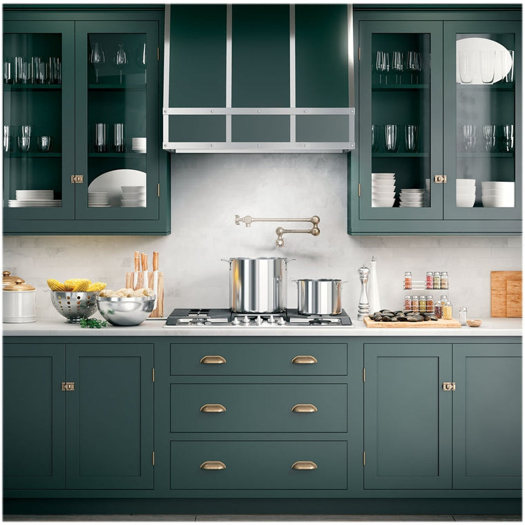 GE 35-Inch Convertible Range Hood in Stainless Steel