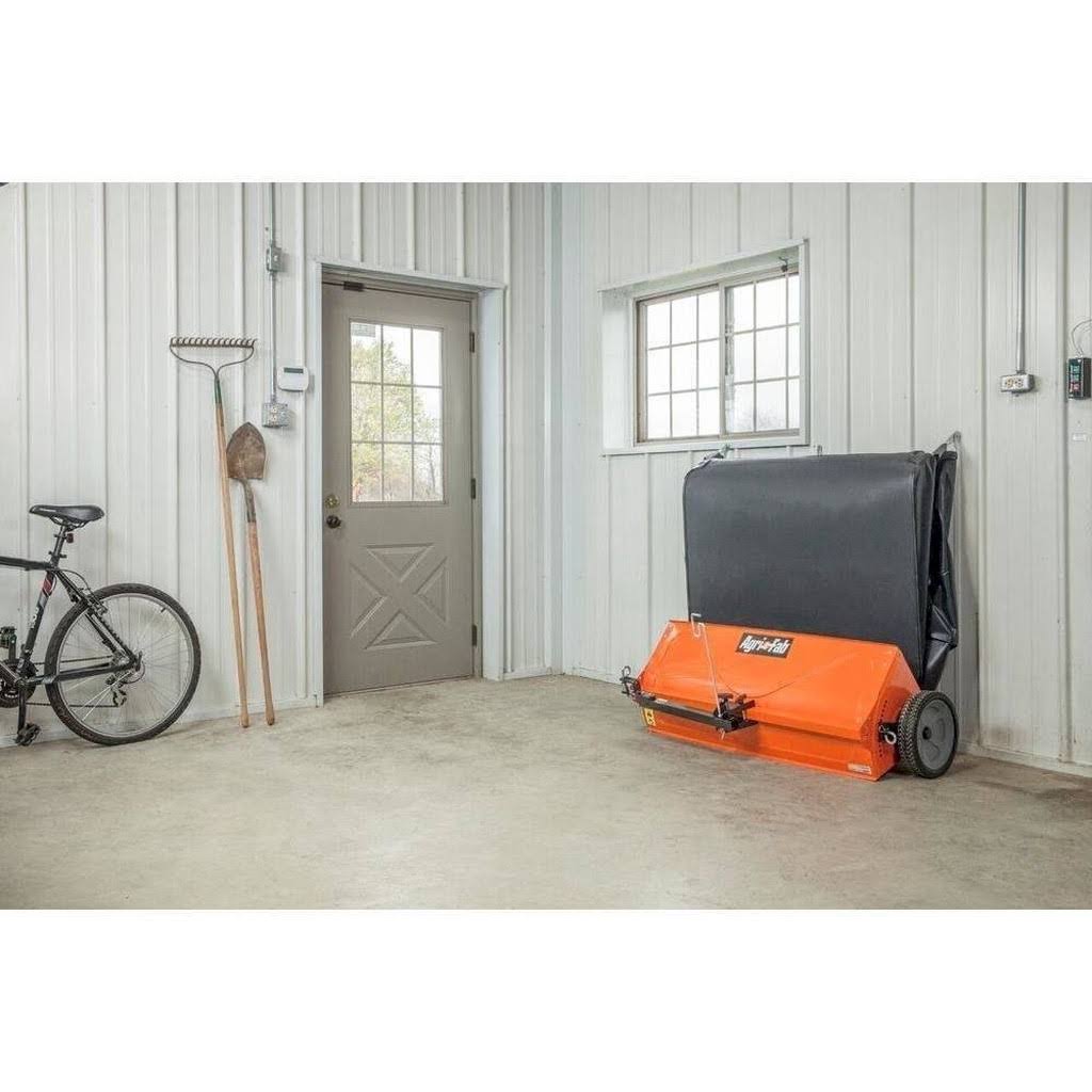 Agri-Fab 45-0492 44-Inch Tow-Behind Lawn Sweeper for Efficient Yard and Lawn Cleanup