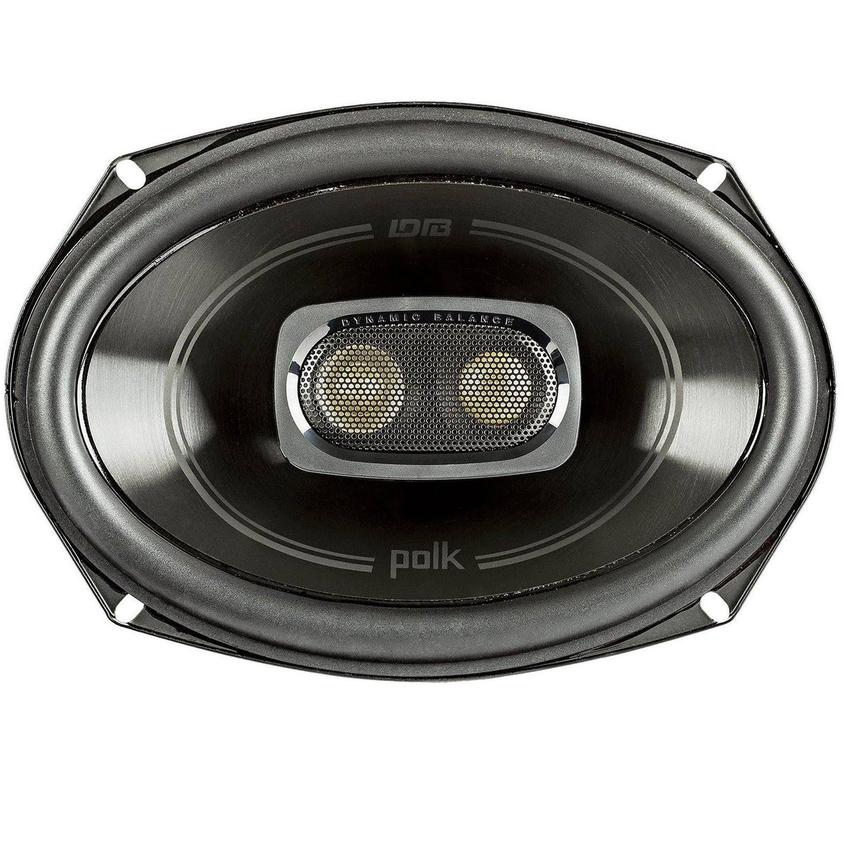 Polk DB692 Marine Coaxial Speakers, 450 Watt 3-Way Car and Boat Stereo Audio System, 2-Pack