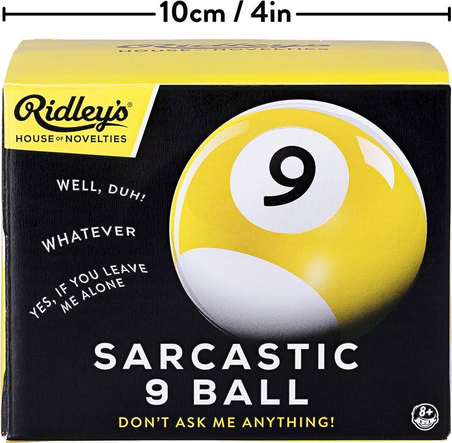 Sarcastic 9 Ball by Ridley’s